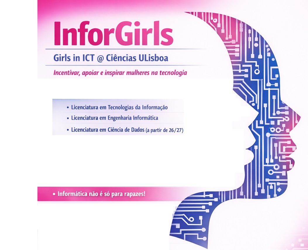 Explora os cursos em Ciências. Licenciatura em Tecnologias da Informação, Licenciatura em Engenharia Informática e Licenciatura em Ciências de Dados (a partir de 26/27).